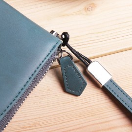 RFID Men And Women Genuine Leather 24 Card Slot Wallet Multifunction Passport Purse
