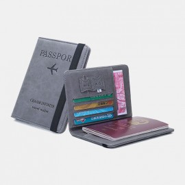 RFID Travel Multifunctional Travel Cover Case Card Slots Passport Storage Bag Wallet