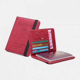 RFID Travel Multifunctional Travel Cover Case Card Slots Passport Storage Bag Wallet