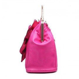 Rose Flower Women Handbag Cosmetic Bag