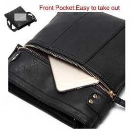 Simple Rivets Messenger Handbag Shoulder Bag Ladies Tote Crossbody Bags