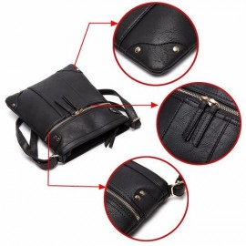 Simple Rivets Messenger Handbag Shoulder Bag Ladies Tote Crossbody Bags