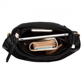Simple Rivets Messenger Handbag Shoulder Bag Ladies Tote Crossbody Bags