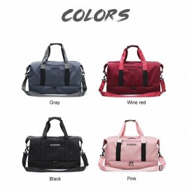 Travel Bag Multi-Function Travel Bag Portable Dry And Wet Separation Duffel Bag Travel Storage Bag