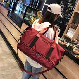 Travel Bag Multi-Function Travel Bag Portable Dry And Wet Separation Duffel Bag Travel Storage Bag