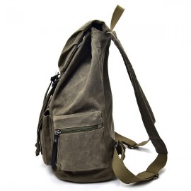Vintage Canvas Casual  Waterproof Outdoor Travel Backpack