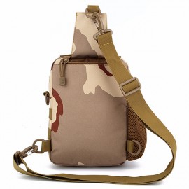 Waterproof Wear-resistant Outdoor Tactical Camouflage Chest Bag Sling Bag Crossbody Bag For Men