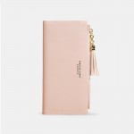 Women 11Card Slots Tassel Detachable 6.3” phone Zipper Long Wallet