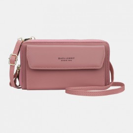 Women 12 Card Slots Large Capacity Phone Bag Crossbody Bag
