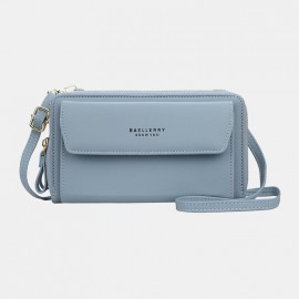 Women 12 Card Slots Large Capacity Phone Bag Crossbody Bag