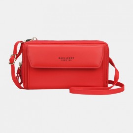 Women 12 Card Slots Large Capacity Phone Bag Crossbody Bag