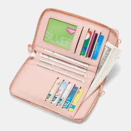 Women 13 Card Slots Phone Bag Daisy Crossbody Bag
