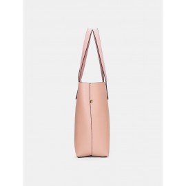 Women 2 PCS 15.6 Inch Laptop Pocket Multi-pocket Large Capacity Removable Key Multifunctional Handbag Tote