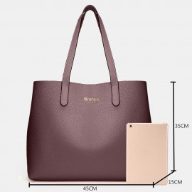 Women 2 PCS Multi-pocket Large Capacity Removable Key Multifunctional Handbag Tote