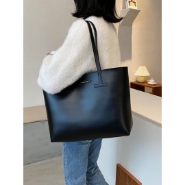 Women 3 PCS Large Capacity Handbag Shoulder Bag Tote