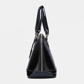Women Alligator Multi-pocket Large Capacity Handbag