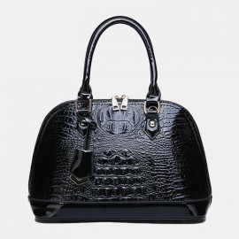 Women Alligator Multi-pocket Large Capacity Handbag