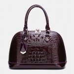 Women Alligator Multi-pocket Large Capacity Handbag