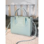 Women Alligator Square Bag Satchel Bag Crossbody Bag Handbag