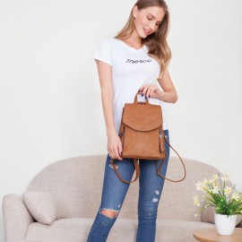 Women Anti-theft Backpack Purse Convertible Casual Bag