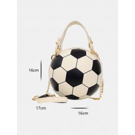 Women Basketball Football Chains Handbag Crossbody Bag