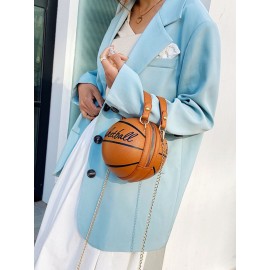Women Basketball Football Chains Handbag Crossbody Bag