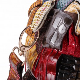 Women Bohemian Large Capacity Genuine Leather Handbags Patchwork Handmade Crossbody Bags