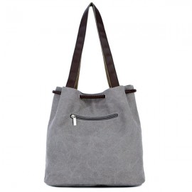 Women Canvas Bohemian Handbag Bucket Bag Shoulder Bag