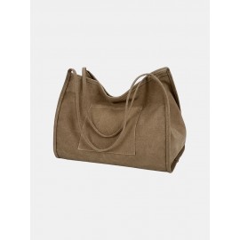 Women Canvas Large Capacity Handbag Shoulder Bag Tote
