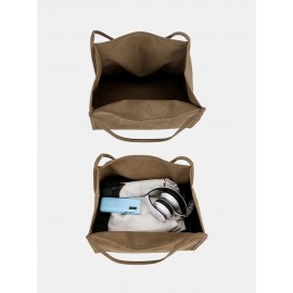 Women Canvas Large Capacity Handbag Shoulder Bag Tote
