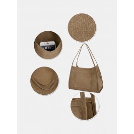 Women Canvas Large Capacity Handbag Shoulder Bag Tote