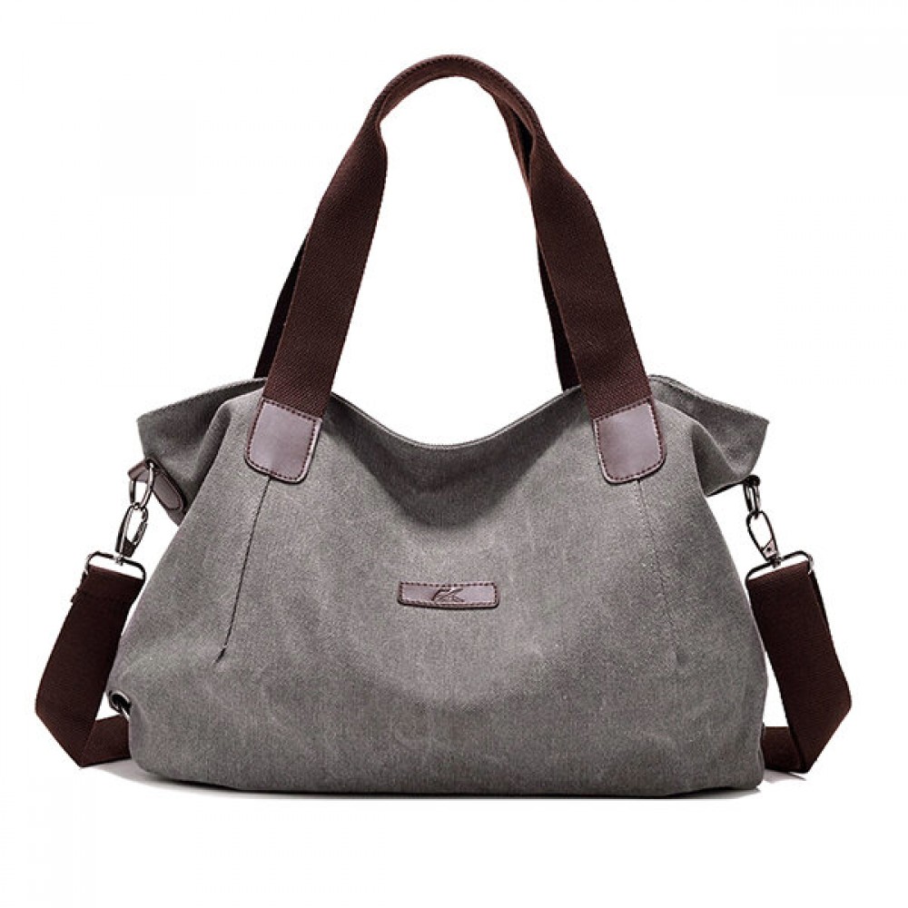 Women Canvas Large Capacity Shoulder Bags Handbags Casual Crossbody Bags