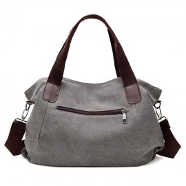 Women Canvas Large Capacity Shoulder Bags Handbags Casual Crossbody Bags