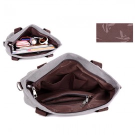 Women Canvas Large Capacity Shoulder Bags Handbags Casual Crossbody Bags