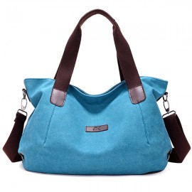 Women Canvas Large Capacity Shoulder Bags Handbags Casual Crossbody Bags