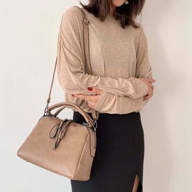 Women Casual Solid Crossbody Bag
