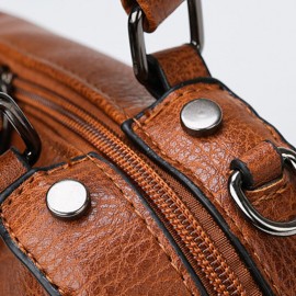Women Casual Solid Crossbody Bag