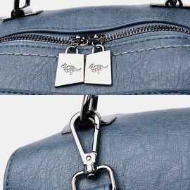 Women Casual Solid Crossbody Bag Backpack
