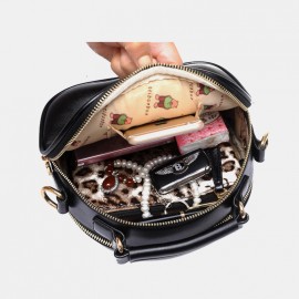 Women Cat Pattern Handbag Crossbody Bag
