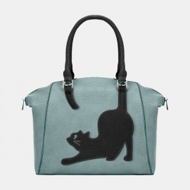 Women Cat Pattern Handbag Crossbody Bag