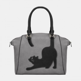 Women Cat Pattern Handbag Crossbody Bag