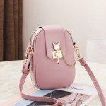 Women Chains Hardware Crossbody Bag Phone Bag