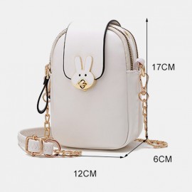 Women Chains Hardware Crossbody Bag Phone Bag