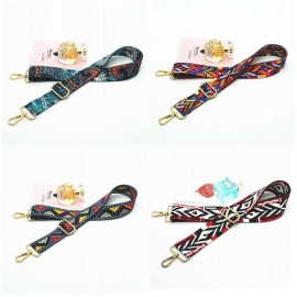 Women Colorful National Shoulder Strap