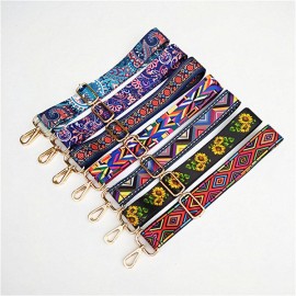 Women Colorful National Shoulder Strap