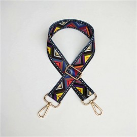 Women Colorful National Shoulder Strap