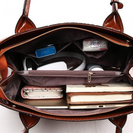 Women Crocodile High-End Vintage PU Leather Handbag