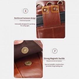 Women Crocodile Pattern Bum Bag Genuine Leather Phone Bag Belt Bag