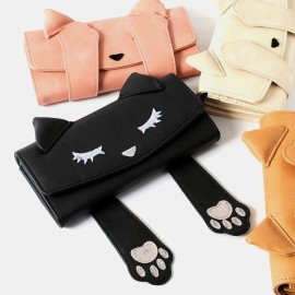 Women Crossbody Bag Cat Pattern Handbag Wallet