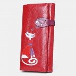 Women Crossbody Bag Cat Pattern Handbag Wallet